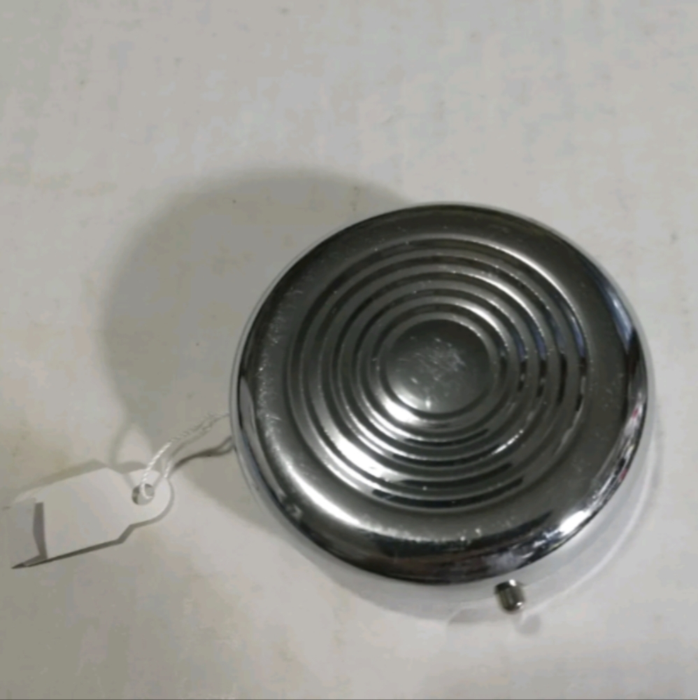 PILL BOX Decorate with Lady Silver Push Button To Open NWT - Picture 5 of 6